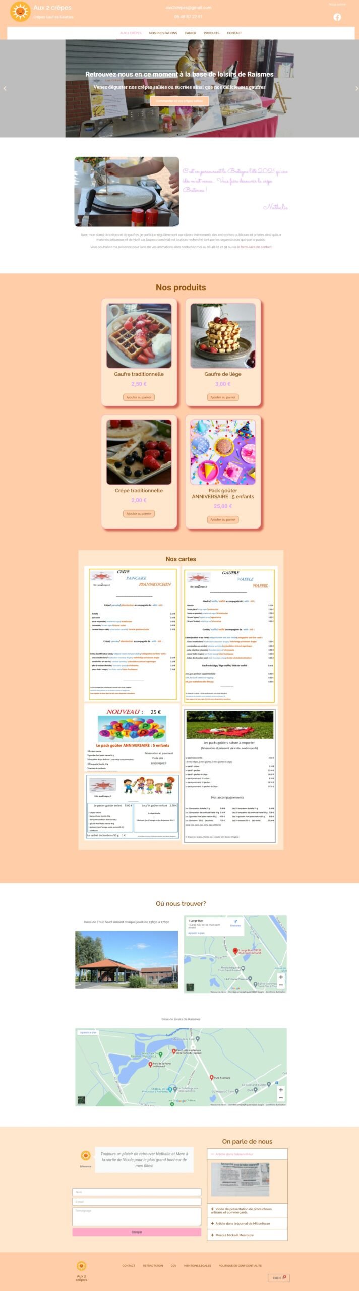 portfolio site e-commerce